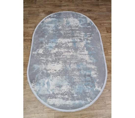 Синтетический ковер LUXURY 06185A BLUE-D.GREY HB Купить в интернет магазине ДомоМода фото 4 Синтетический ковер LUXURY 06185A BLUE-D.GREY HB - высокое качество по лучшей цене в Украине изображение 4.